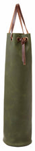 Load image into Gallery viewer, Leather One Bottle Wine Pouch