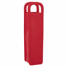 Load image into Gallery viewer, Leather One Bottle Wine Carrier