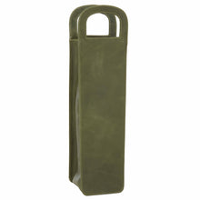 Load image into Gallery viewer, Leather One Bottle Wine Carrier