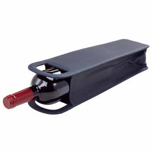 Load image into Gallery viewer, Leather One Bottle Wine Carrier