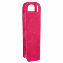 Load image into Gallery viewer, Leather One Bottle Wine Carrier