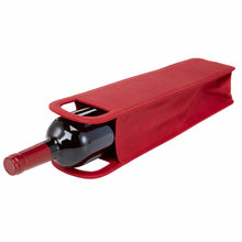 Load image into Gallery viewer, Leather One Bottle Wine Carrier