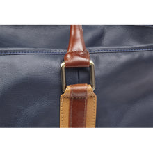 Load image into Gallery viewer, Racer Leather Travel Tote