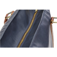 Load image into Gallery viewer, Racer Leather Travel Tote
