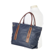 Load image into Gallery viewer, Racer Leather Travel Tote