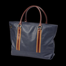 Load image into Gallery viewer, Racer Leather Travel Tote