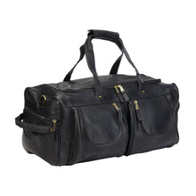 Load image into Gallery viewer, XL Leather Duffel w- Shoe Pocket