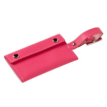 Load image into Gallery viewer, Wrap Leather Luggage Tag