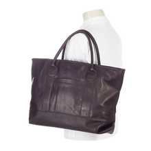 Load image into Gallery viewer, Nantucket Leather Top Tote