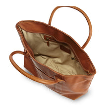 Load image into Gallery viewer, Nantucket Leather Top Tote