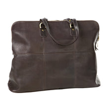 Load image into Gallery viewer, Leather Aviator Travel Tote