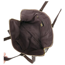 Load image into Gallery viewer, Leather Aviator Travel Tote