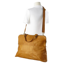 Load image into Gallery viewer, Leather Aviator Travel Tote