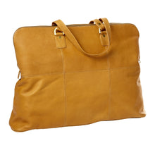 Load image into Gallery viewer, Leather Aviator Travel Tote