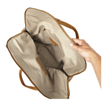 Load image into Gallery viewer, Leather Aviator Travel Tote