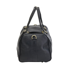 Load image into Gallery viewer, Simple Leather Barrel Gym Bag