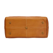 Load image into Gallery viewer, Simple Leather Barrel Gym Bag