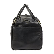 Load image into Gallery viewer, Leather Side Pocket Duffel