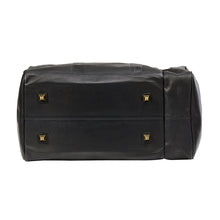 Load image into Gallery viewer, Leather Side Pocket Duffel