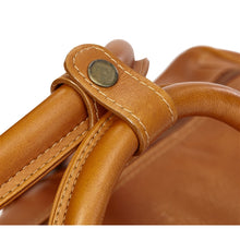 Load image into Gallery viewer, Leather Side Pocket Duffel
