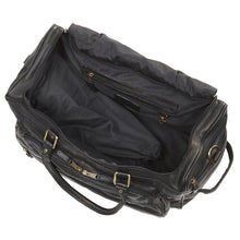 Load image into Gallery viewer, Multi-Compartment Leather Duffel