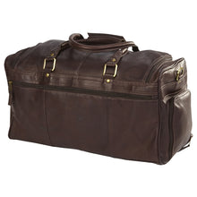 Load image into Gallery viewer, Multi-Compartment Leather Duffel