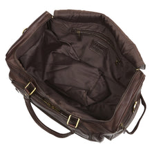 Load image into Gallery viewer, Multi-Compartment Leather Duffel