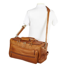 Load image into Gallery viewer, Multi-Compartment Leather Duffel