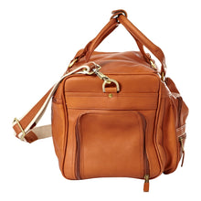 Load image into Gallery viewer, Multi-Compartment Leather Duffel