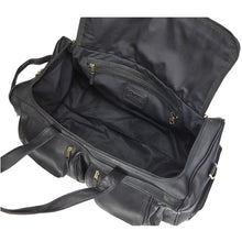 Load image into Gallery viewer, XL Leather Duffel w- Shoe Pocket
