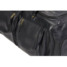 Load image into Gallery viewer, XL Leather Duffel w- Shoe Pocket