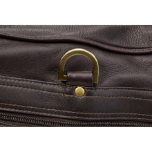 Load image into Gallery viewer, XL Leather Duffel w- Shoe Pocket