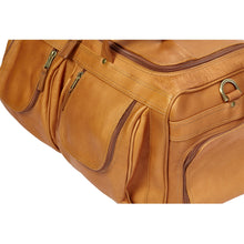 Load image into Gallery viewer, XL Leather Duffel w- Shoe Pocket