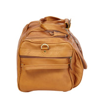 Load image into Gallery viewer, XL Leather Duffel w- Shoe Pocket