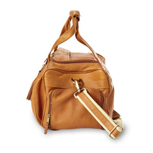 Load image into Gallery viewer, XL Leather Duffel w- Shoe Pocket