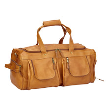 Load image into Gallery viewer, XL Leather Duffel w- Shoe Pocket