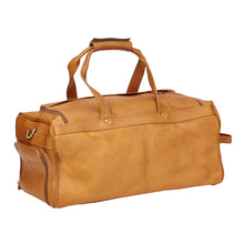Load image into Gallery viewer, XL Leather Duffel w- Shoe Pocket