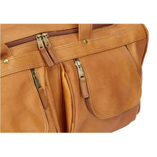 Load image into Gallery viewer, XL Leather Duffel w- Shoe Pocket