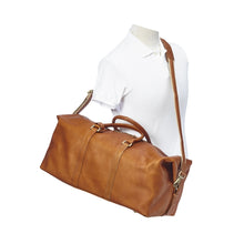 Load image into Gallery viewer, Leather Cabin Duffel
