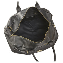 Load image into Gallery viewer, Leather Aviator Turnlock Duffel