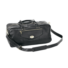 Load image into Gallery viewer, Leather Aviator Turnlock Duffel