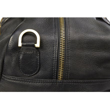 Load image into Gallery viewer, Leather Aviator Turnlock Duffel
