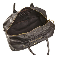 Load image into Gallery viewer, Leather Aviator Turnlock Duffel