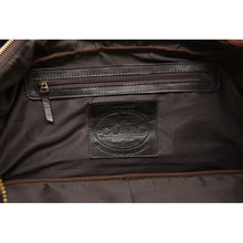 Load image into Gallery viewer, Leather Aviator Turnlock Duffel