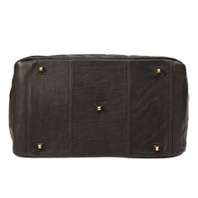 Load image into Gallery viewer, Leather Aviator Turnlock Duffel
