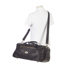 Load image into Gallery viewer, Leather Aviator Turnlock Duffel