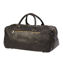 Load image into Gallery viewer, Leather Aviator Turnlock Duffel