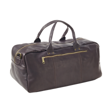 Load image into Gallery viewer, Leather Aviator Turnlock Duffel