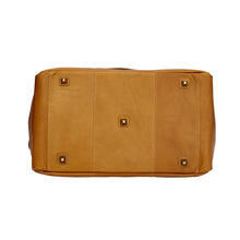 Load image into Gallery viewer, Leather Aviator Turnlock Duffel