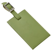 Load image into Gallery viewer, Oversized Rectangular Leather Luggage Tag